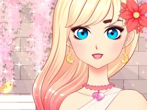 Anime Girl Fashion Dress Up & Makeup